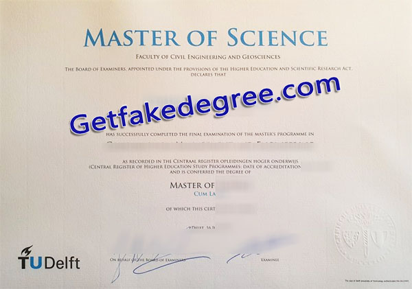 TU Delft diploma