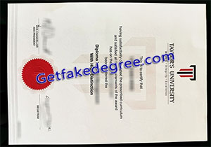 Taylor’s University degree