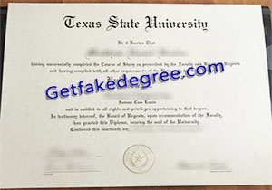 Texas State University degree