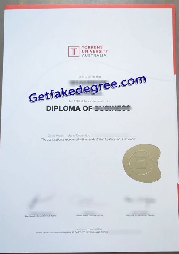 Torrens University Australia diploma