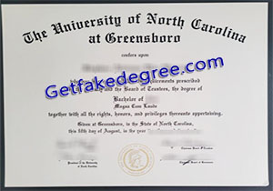 UNC Greensboro degree