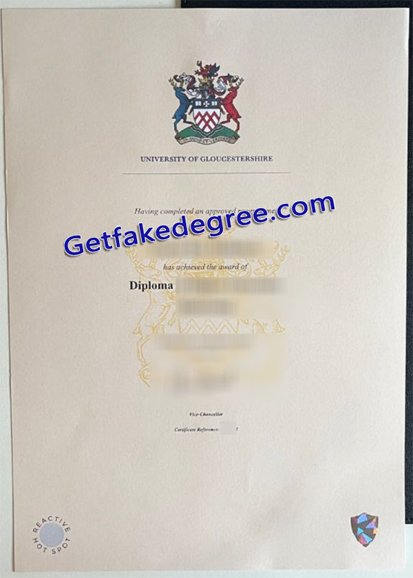 University of Gloucestershire diploma