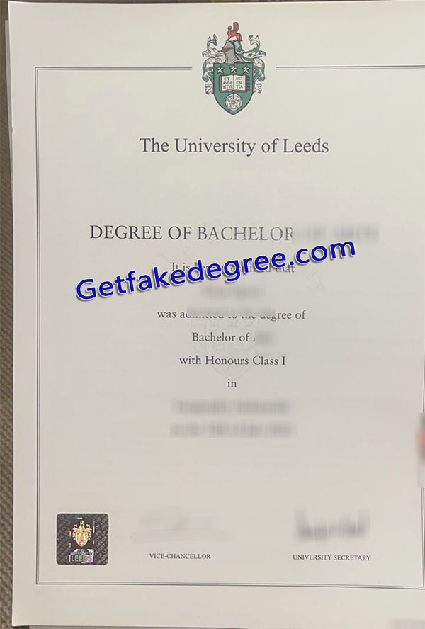 University of Leeds diploma