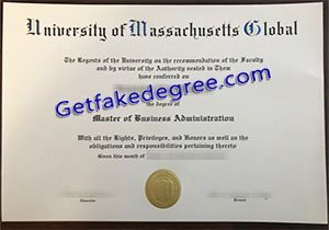 University of Massachusetts Global degree