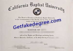 California Baptist University degree