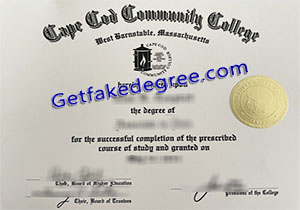 Cape Cod Community College degree