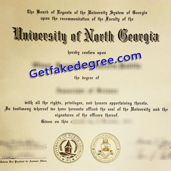 University of North Georgia diploma