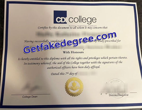 CDI College diploma