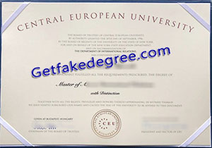 Central European University degree