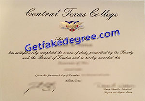Central Texas College degree