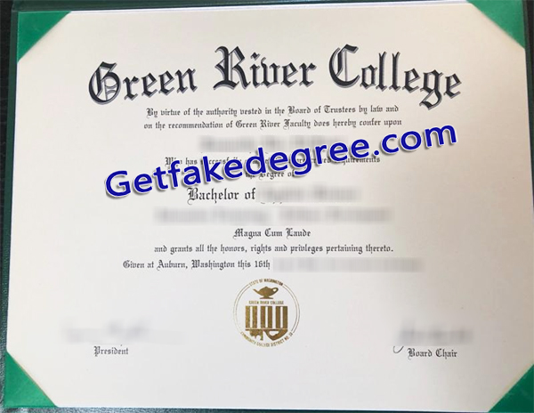Green River College diploma