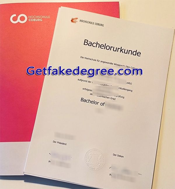 Hochschule Coburg diploma