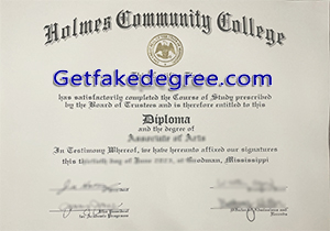 Holmes Community College degree