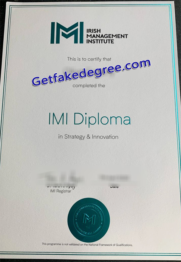 Irish Management Institute diploma