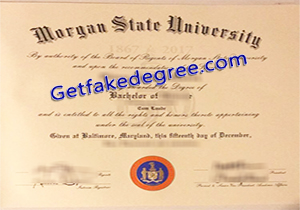 Morgan State University degree