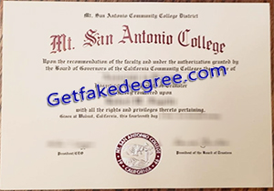 Mt. San Antonio College degree
