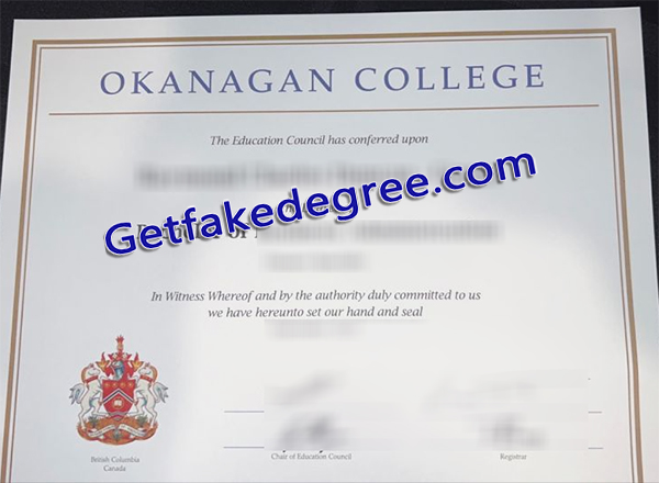 Okanagan College diploma