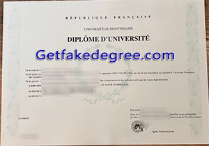 Université de Montpellier degree