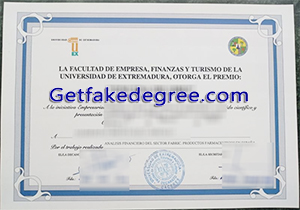 University of Extremadura degree