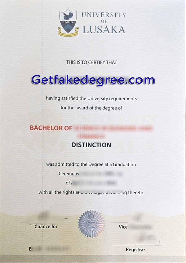 University of Lusaka diploma