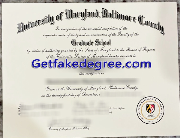 University of Maryland Baltimore diploma