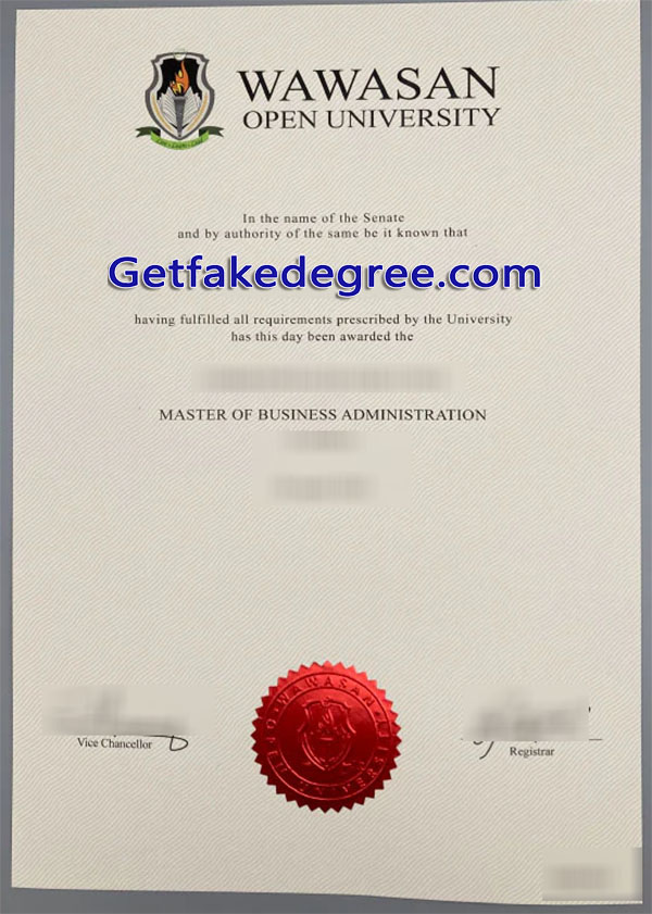 Wawasan Open University diploma