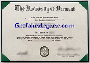 University of Vermont degree