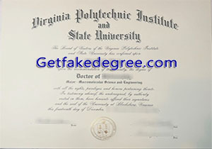 Virginia Tech degree