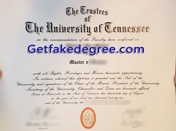 University of Tennessee diploma