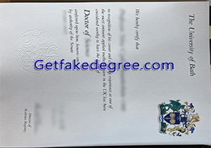 University of Bath degree