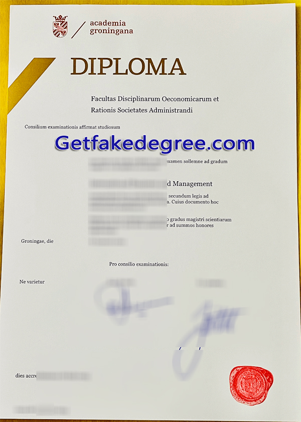 University of Groningen diploma