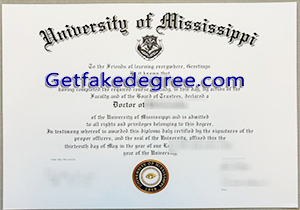 University of Mississippi degree