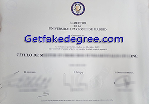 Universidad Carlos III de Madrid degree