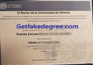Universidad de Almería degree