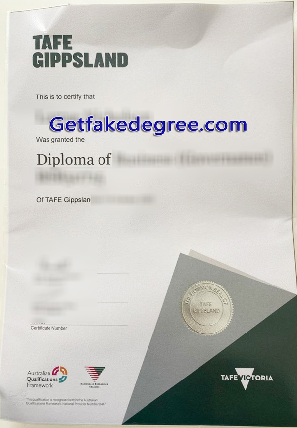 TAFE Gippsland diploma