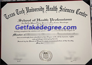TTUHSC degree