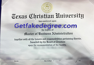 Texas Christian University degree
