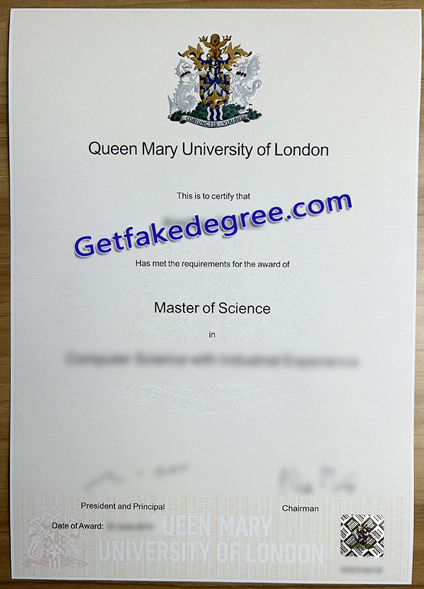 QMUL diploma