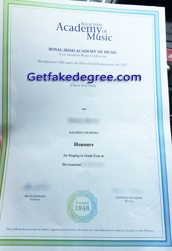Royal Irish Academy of Music diploma
