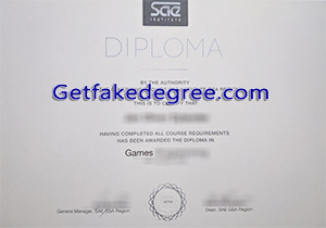 SAE Institute degree