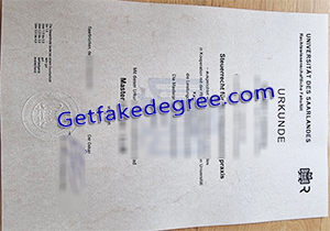 Saarland University degree