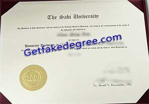Sabi University degree
