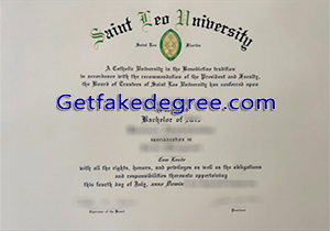 Saint Leo University degree