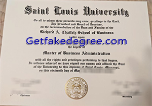 Saint Louis University degree