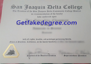 San Joaquin Delta College degree