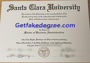 Santa Clara University degree