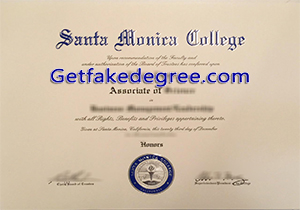 Santa Monica College degree