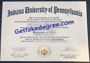 Indiana University of Pennsylvania degree