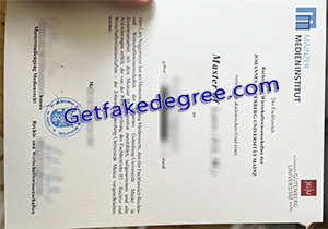 Johannes Gutenberg University Mainz degree