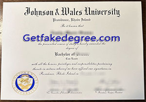Johnson & Wales University degree